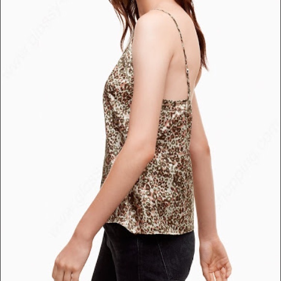 Wilfred Silk Leopard Print Cami - Picture 2 of 4